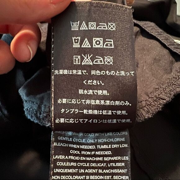 Guess black snap button long sleeve top - Picture 5 of 13